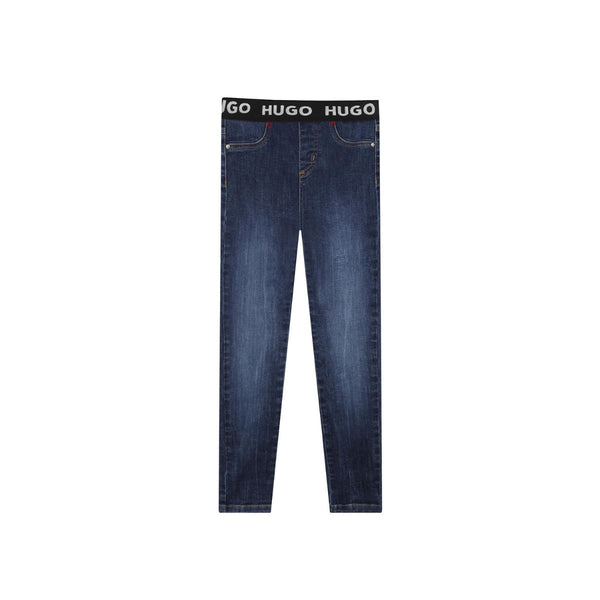 Girls Blue Relaxed Skinny 935 Jeggings