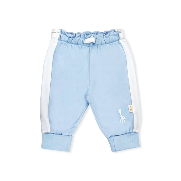 Baby Kids Blue Logo-Patch Jogger
