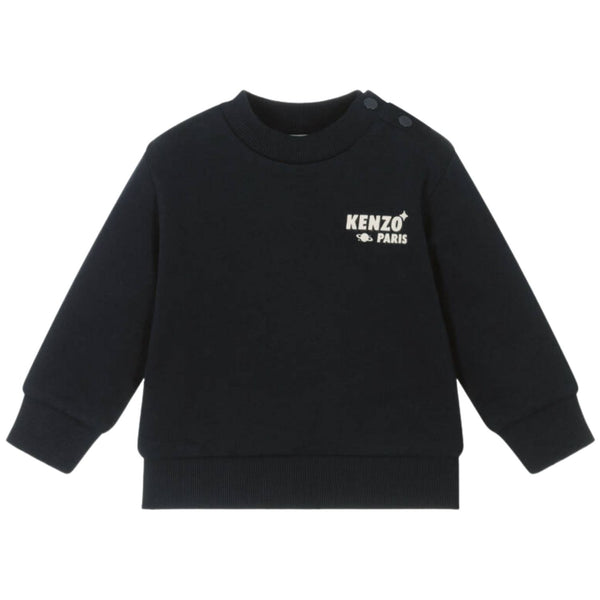 Baby Boys Navy Blue Cosmic Sweatshirts