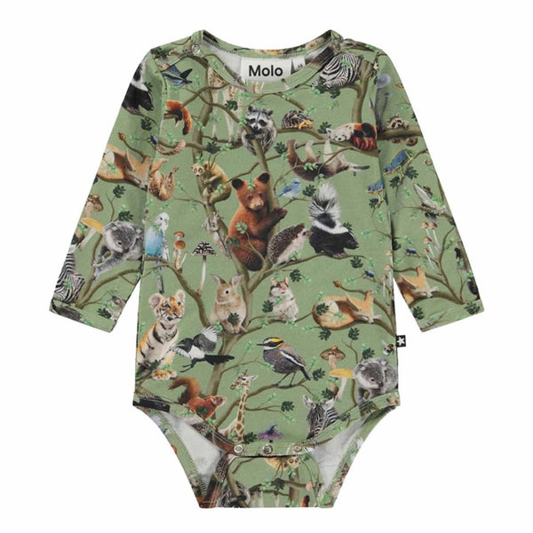 Baby Kids Animals Printed Romper