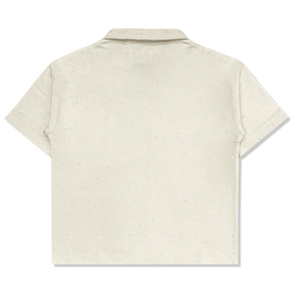 Boys Ivory Polo Logo-Print T-shirt