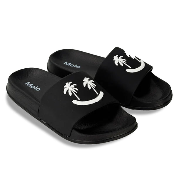 Molo Black Flip Flops