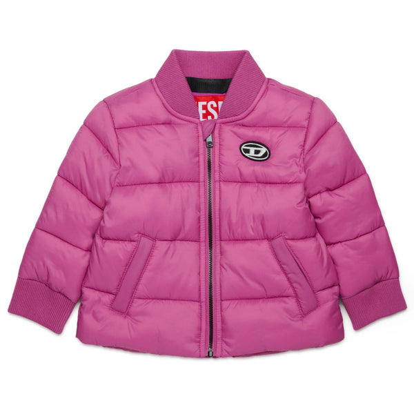 Baby Unisex Pink Puffer Jackets