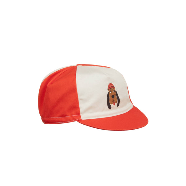 Orange & Ivory Organic Cotton Hound Dog Cap