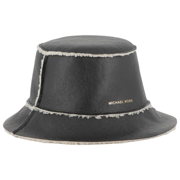 Girls Black Logo-Print Hat