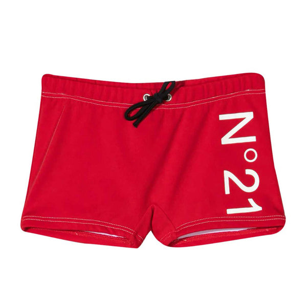 Logo Print Swim Shorts