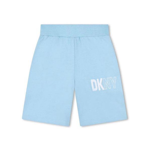 Sky Blue Cotton Jersey Shorts