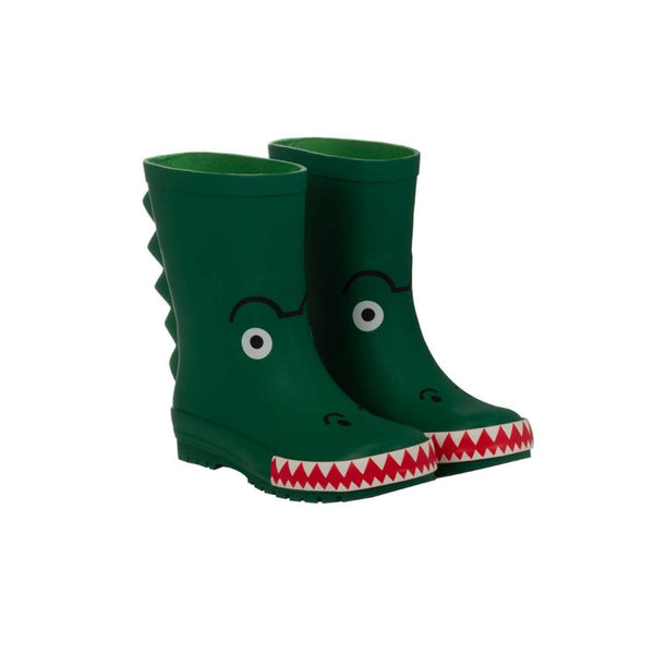 Green Croc Rain Boots