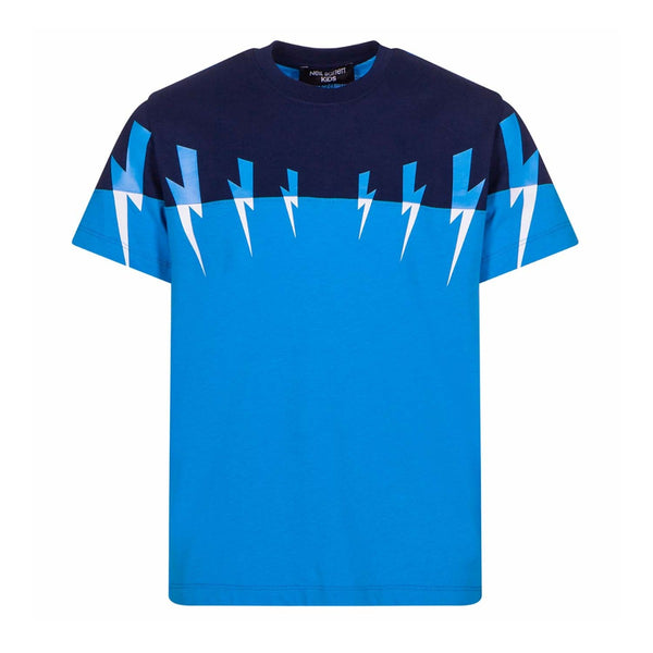 Boys Two Tone Lightning Bolt T-shirt