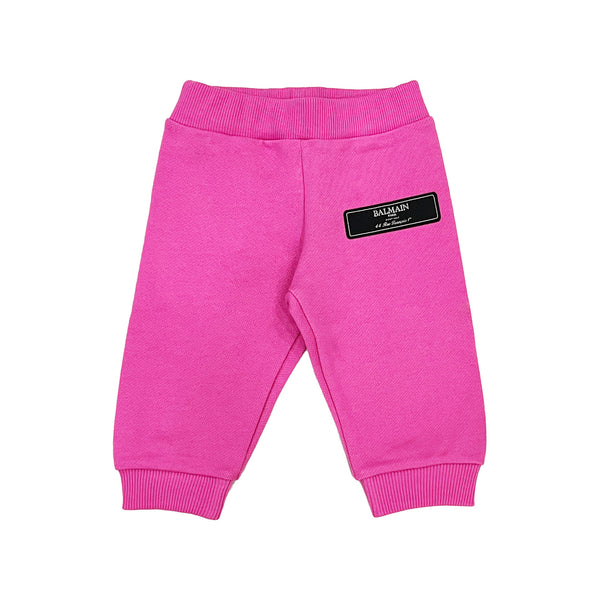 Baby Girls Logo-Patch Jogger