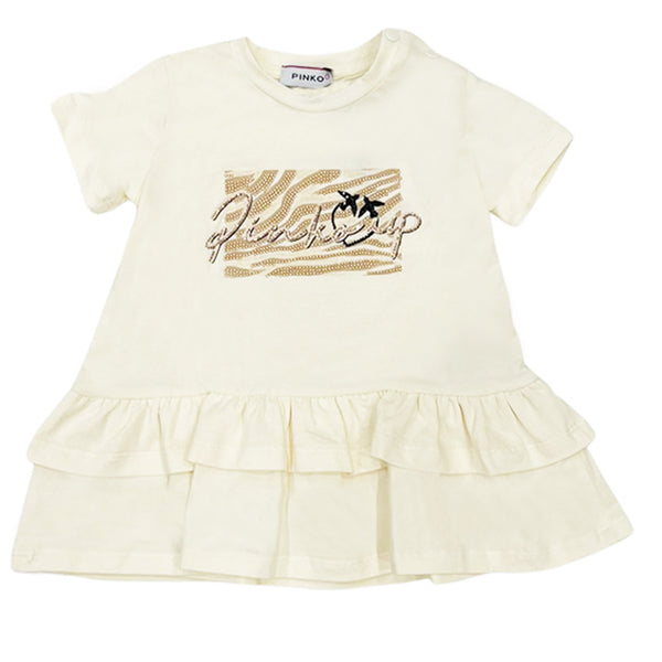 Girl Cream Cotton T-Shirt
