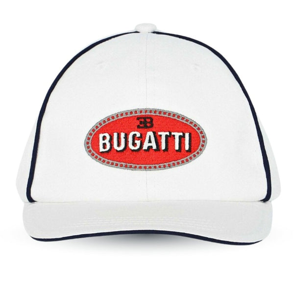 White Logo Cotton Cap