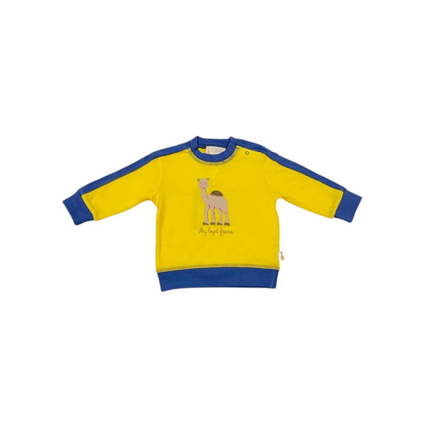 Kids Yellow Girafe Logo Top