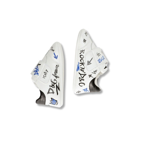 Baby Boys Printed Lambskin Pre-Walker