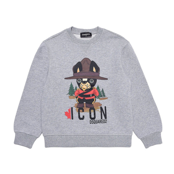 D2Kids Unisex Icon Grey Sweater