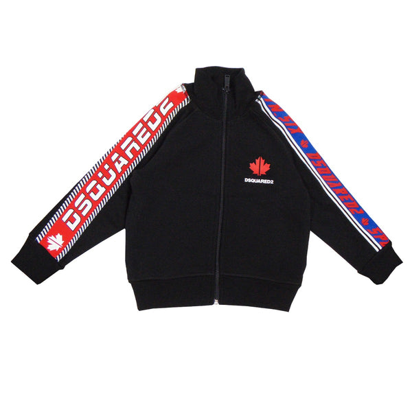 Dsquared2 Logo Print Zip-up Sweatshirt