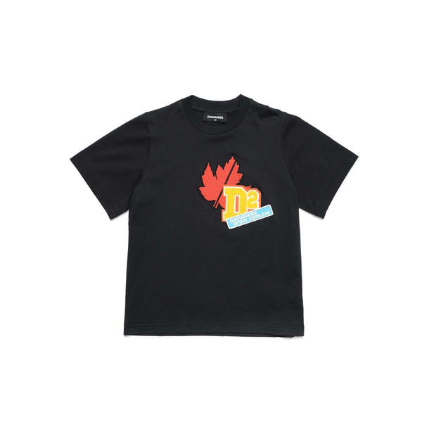 Dsquared2 Logo Patch Cotton T-Shirt