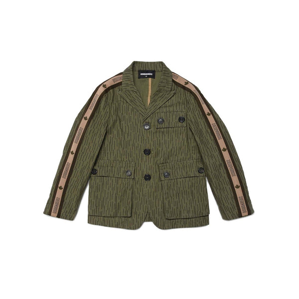 Olive Green Boys Coat