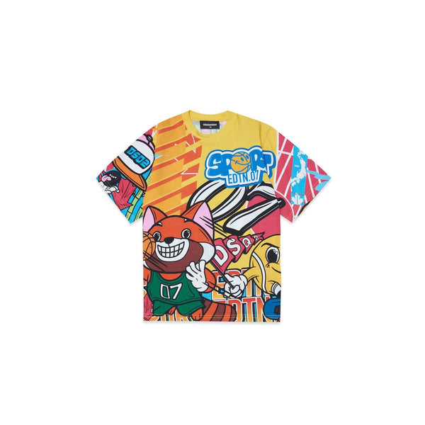 Multi Color Half Sleeves T-Shirt