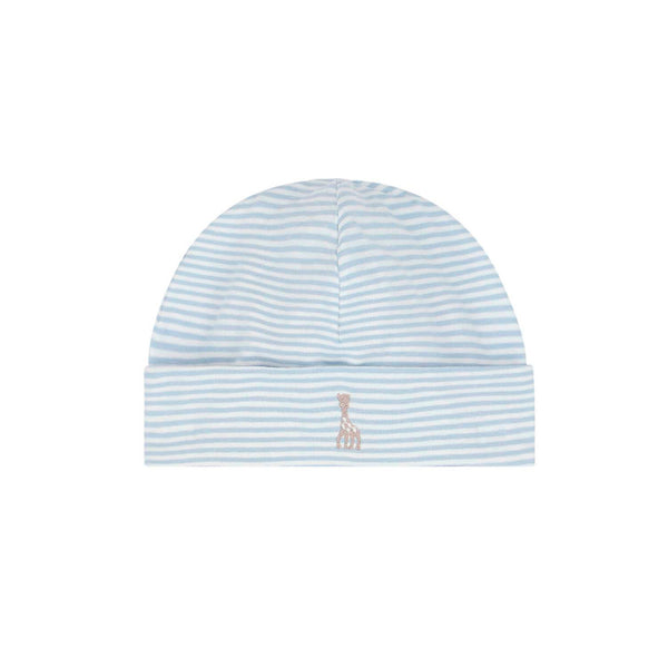 Baby Boys Blue & White Logo Hat