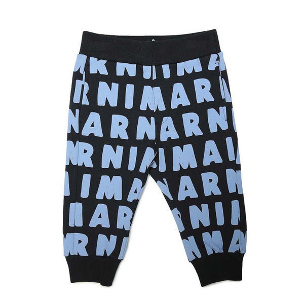 Navy Blue Jogger With Logo