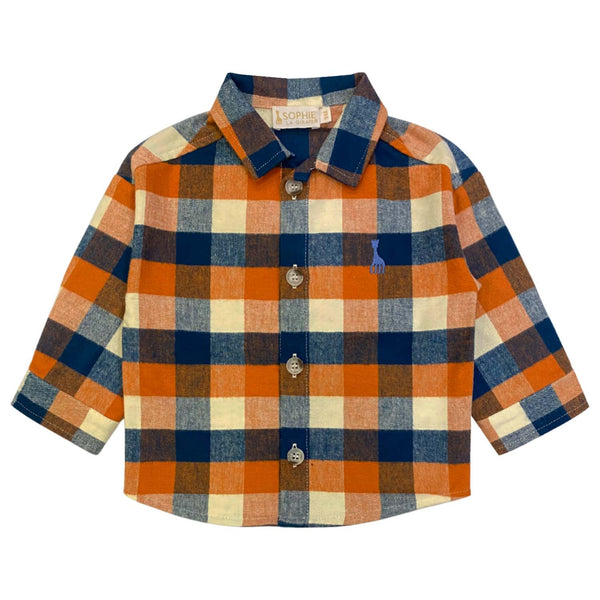 Baby Boys Multi Embroidered-Logo Shirt