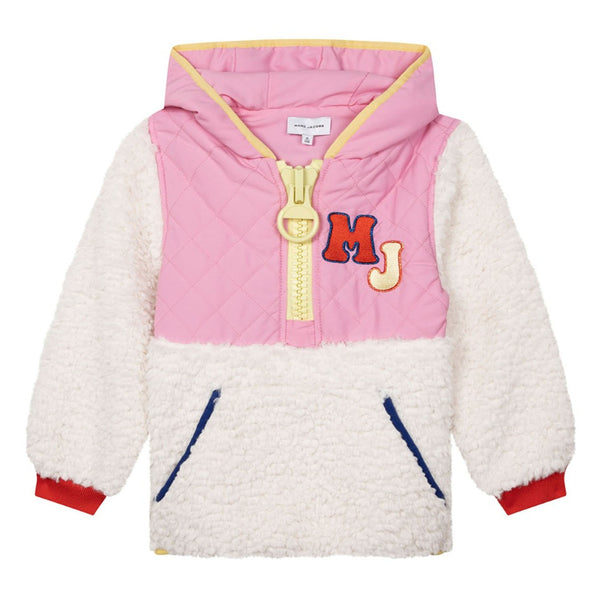 Pink & Ivory Fleece Hoddie