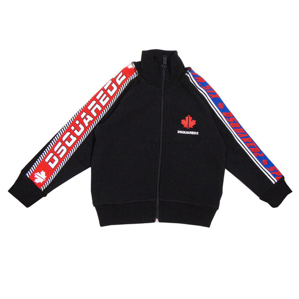 Dsquared2 Logo Print Zip-up Sweatshirt