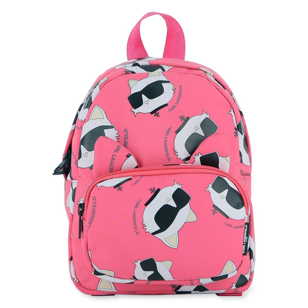 Baby Girls Pink Graphic-Print backpack