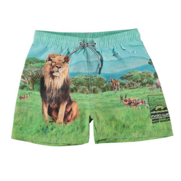 Forest Print Unisex Swim Boxer