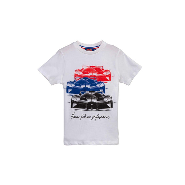 Boys Buggati Car Logo T-Shirt