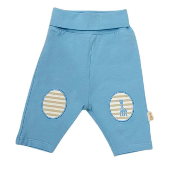 Blue Cotton Baby Joggers