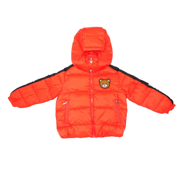 Black Logo Puffer Jacket