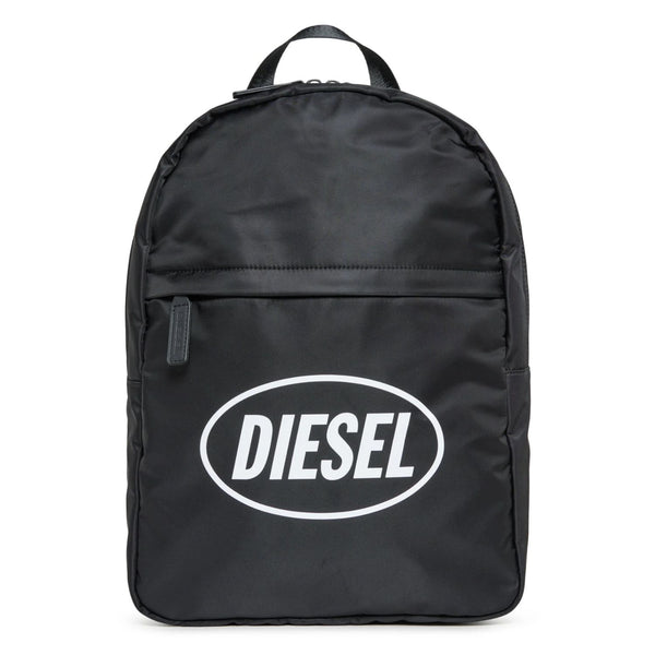 Boys Black Logo-Print Backpack