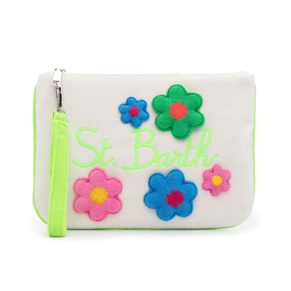 Parisienne Logo Print Clutch Bag