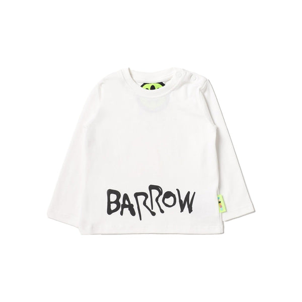 Baby Kids White Full Sleeves T-shirt