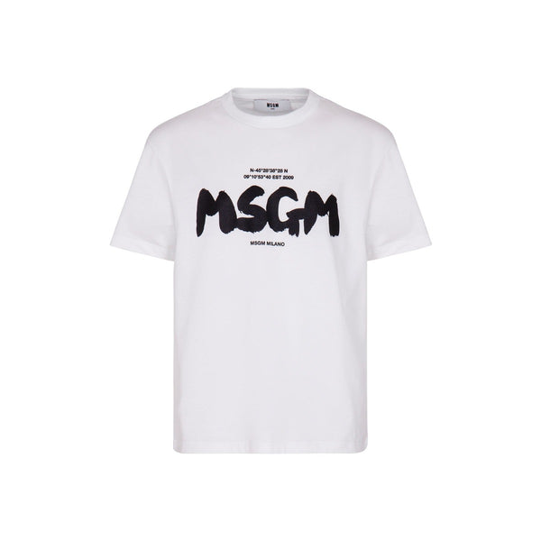 Kids White Cotton Half Sleeves T-Shirt