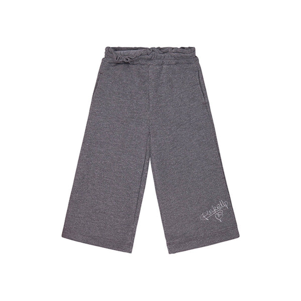Girls Grey Fleece Trouser