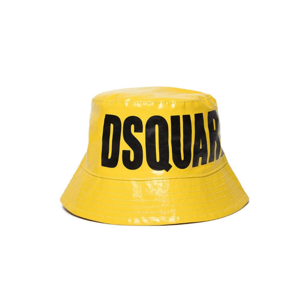 Yellow Logo Printed Hat