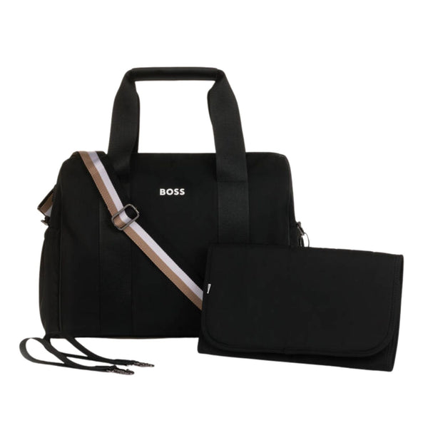 Baby Unisex Black Overnight Changing Bag (38cm)