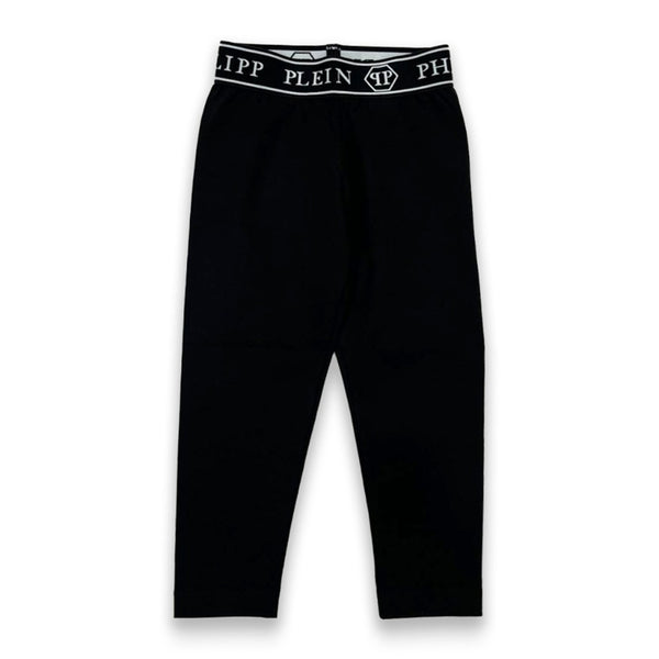 Girls Black Cotton Leggings