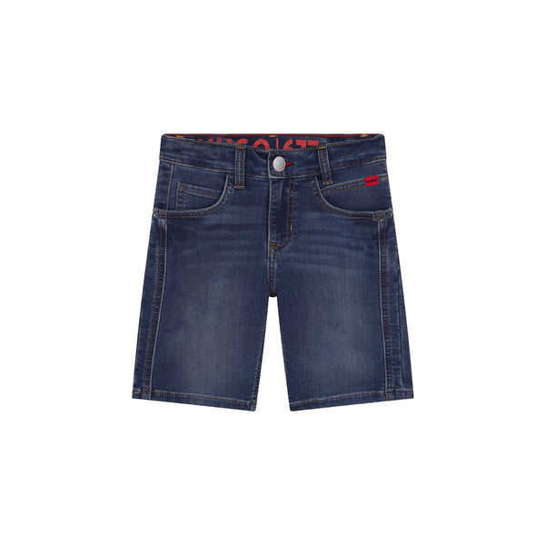 Boys Denim Blue Shorts