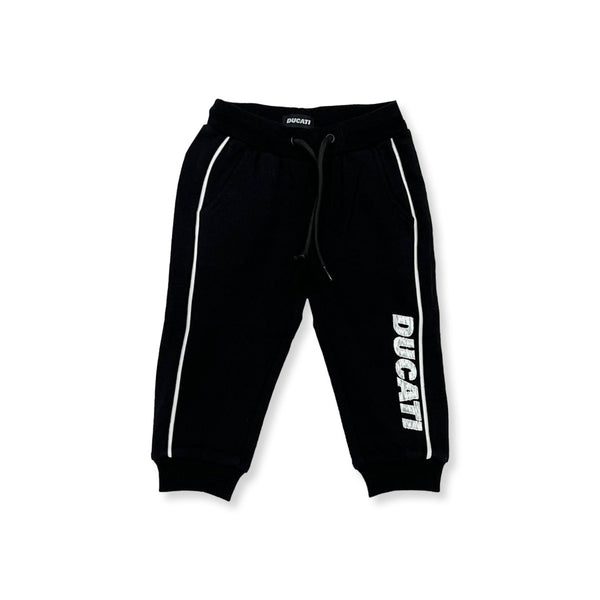 Baby Boys Black Logo Print Jogger