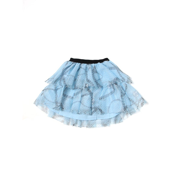 Girls Blue Tulle Skirt