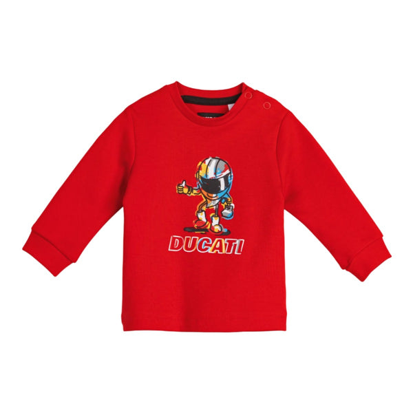 Baby Boys Red Logo-Print T-Shirt