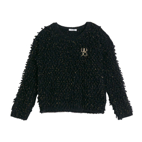 Girls Bouclé Sweatshirt