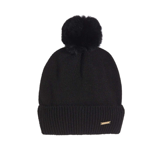 Girls Beanie With Pompon