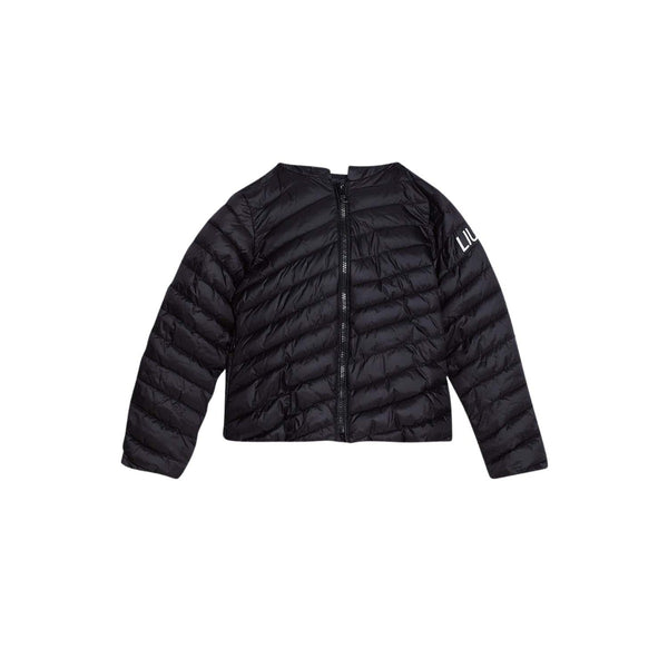 Padded Jacket With Hood And Logo