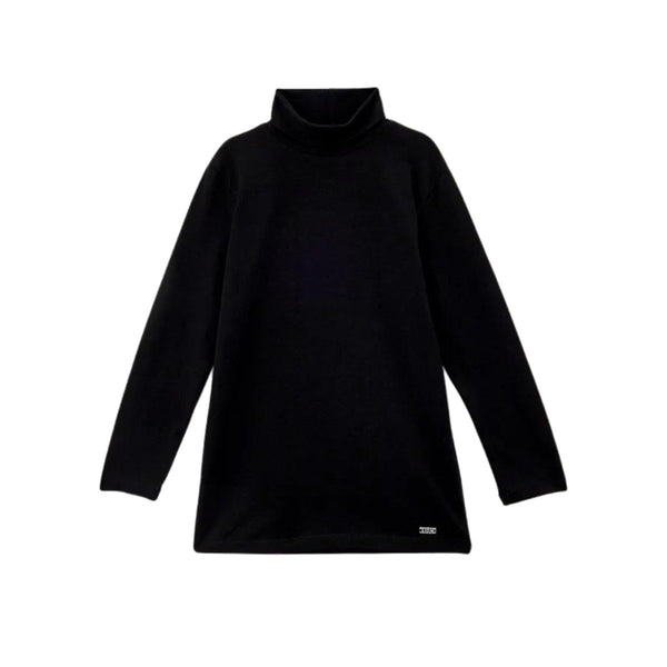 Girls Black Full Sleeves T-Shirt