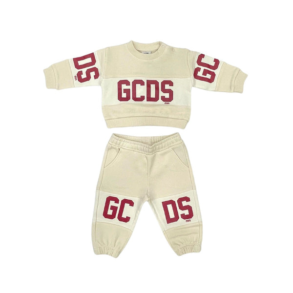 Ivory Logo Print Tracksuit